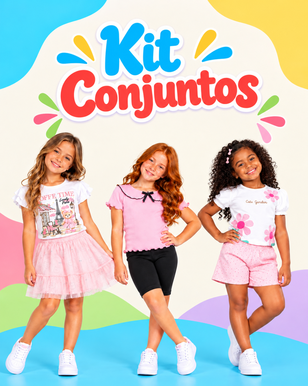 Kit Conjunto Menina